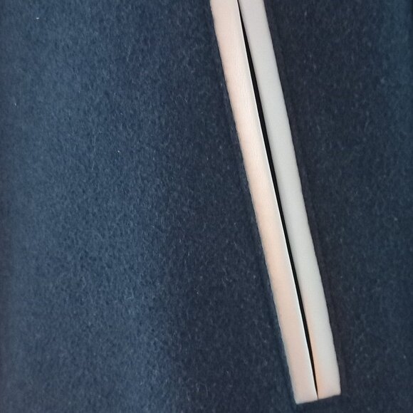 OAK + FORT  navy blue felted wool jacket - Picture 4 of 11